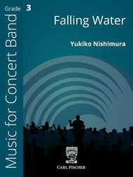 Falling Water Concert Band sheet music cover Thumbnail